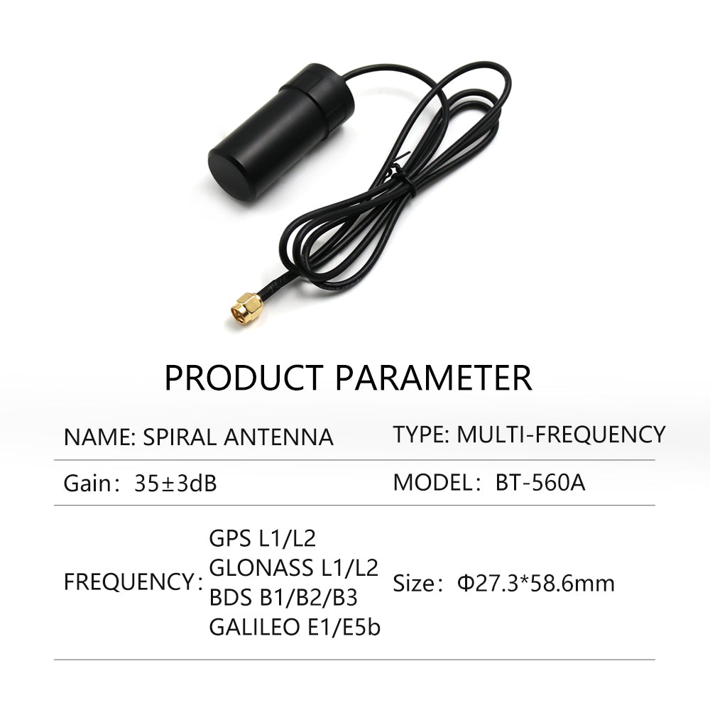 Beitian RTK Drone Lighting Show GPS BDS GLONASS GALILEO SMA-J GNSS  Helical Antenna Series Beitian RTK Drone Lighting Show GPS BDS GLONASS GALILEO SMA-J GNSS  Helical Antenna Series